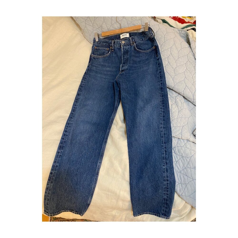 Agolde '90s Crop Loose Straight Leg Jeans - Picture 7 of 8